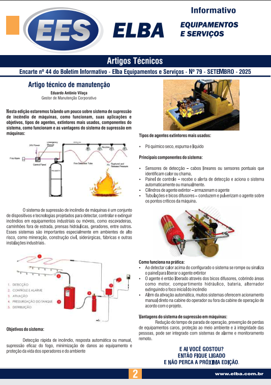 Artigo Técnico sobre Manutenção